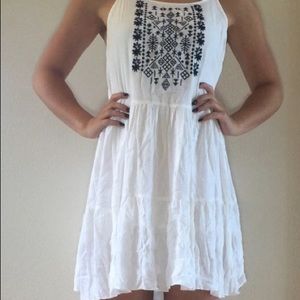 Roxy white beach dress
